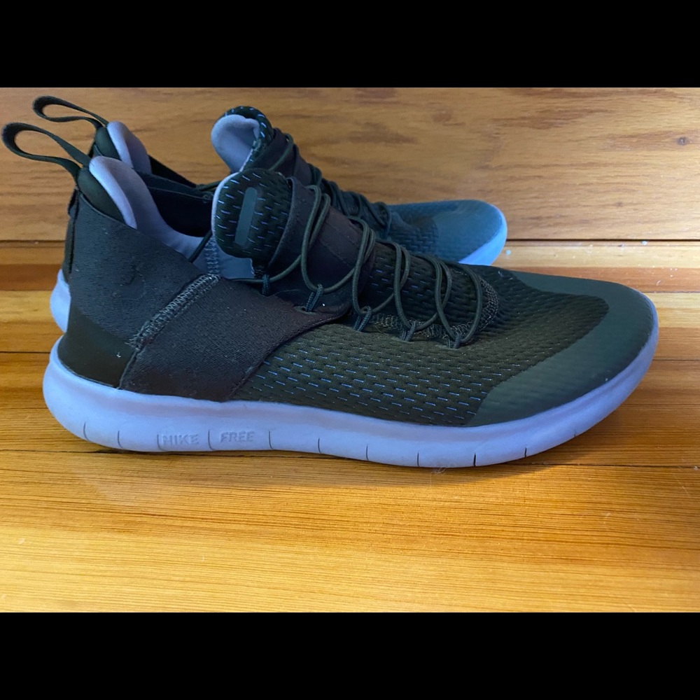 Nike Free Run Bungee Laces Forest Green